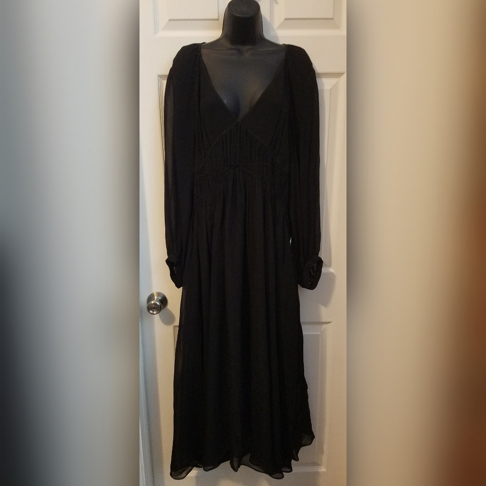 NWT ZARA SS17 Designer Collection Maxi Dress